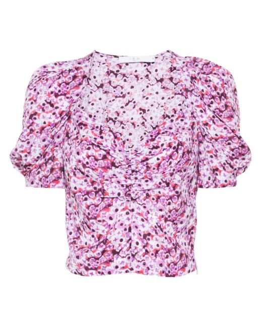 Nunila floral-print blouse di IRO in Pink