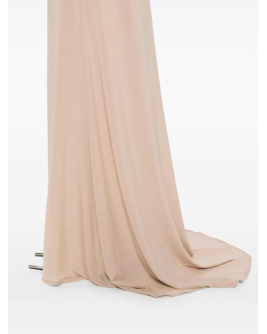 Vetements Natural High-Low Hem Dress