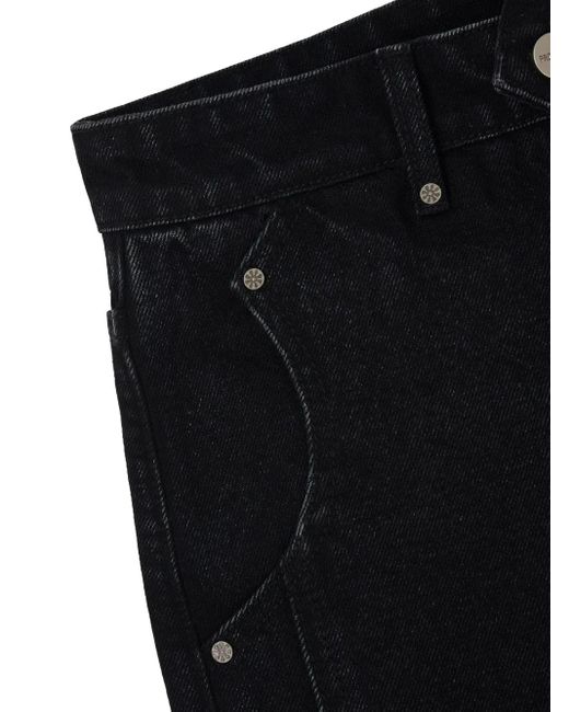 Protémoa Black Raven Wide-Leg Jeans