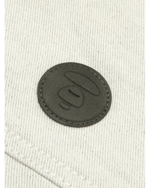 Aape By A Bathing Ape Jack Met Capuchon En Knopen in het White voor heren