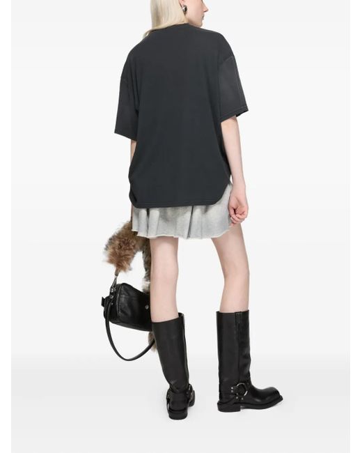 Acne Black Short Sleeve T-Shirtt