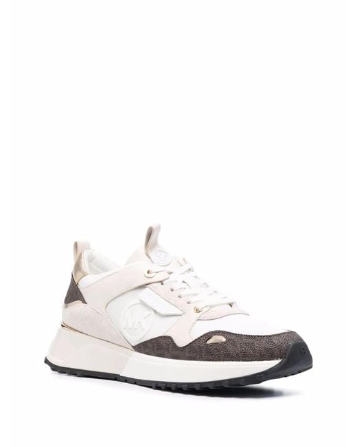 MICHAEL Michael Kors White Theo Trainer