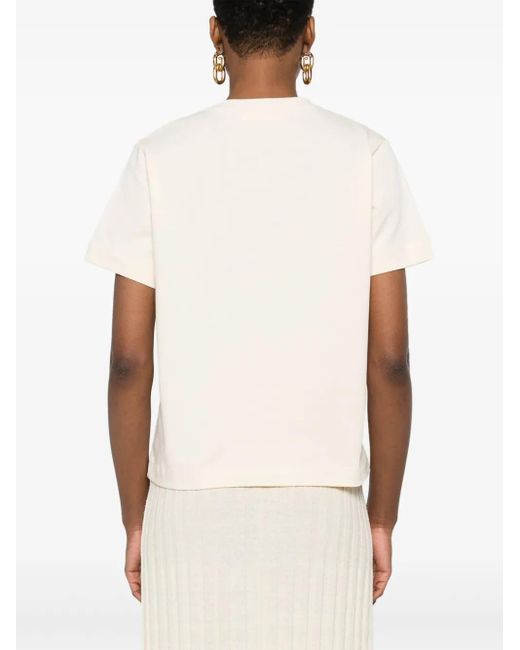 Camiseta De Algodón Samsøe & Samsøe de color White