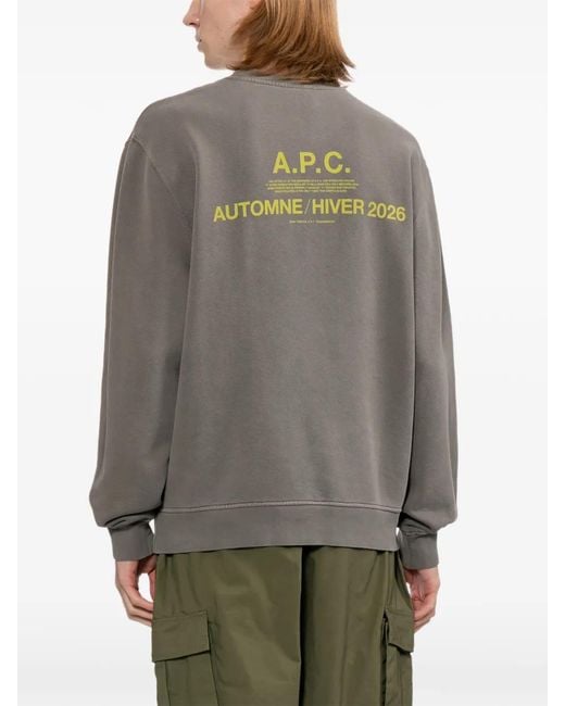 Sudadera Autumn28 A.P.C. de hombre de color Gray