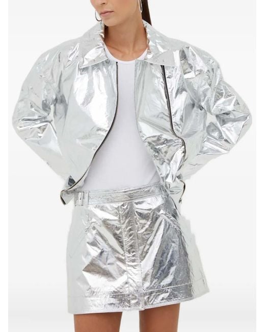 Stine Goya Gray Rockey Zip Jacket