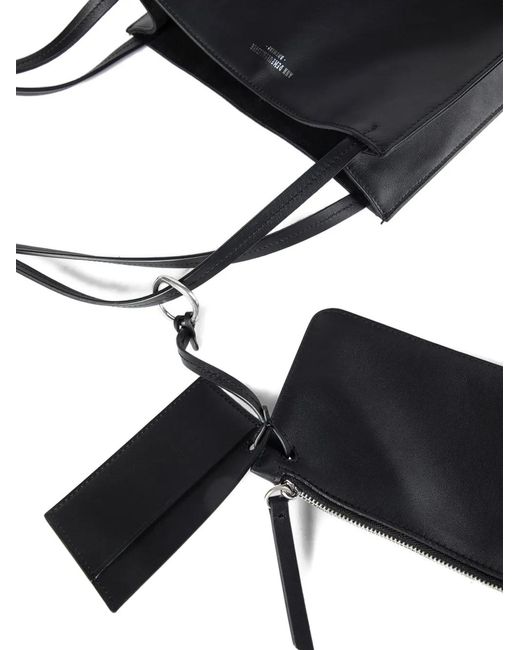 Ann Demeulemeester Black Large Rutt Tote Bag