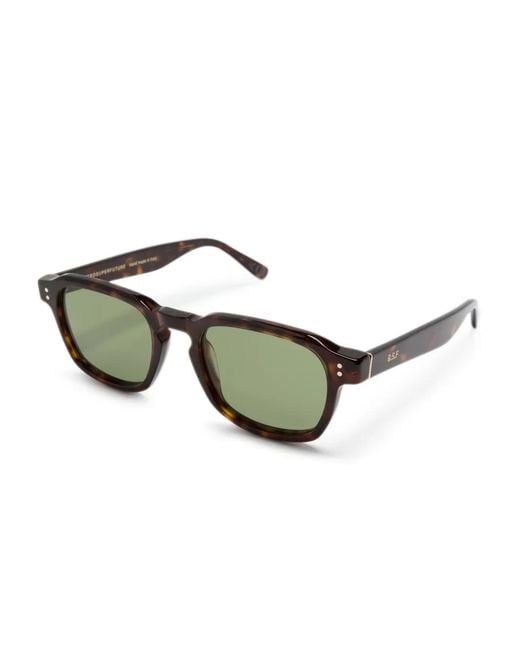 Retrosuperfuture Green Luce Logo-Print Sunglasses