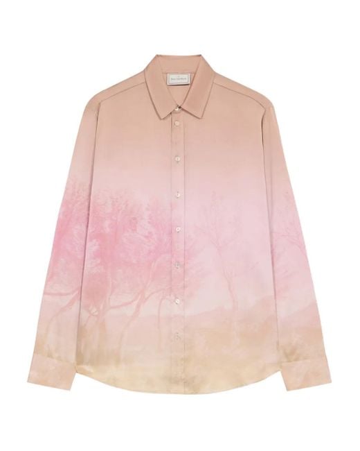 Pierre Louis Mascia プリント シャツ Pink