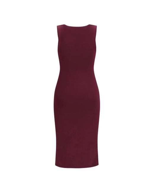 Sa Su Phi Purple Venus Sleeveless Midi Dress