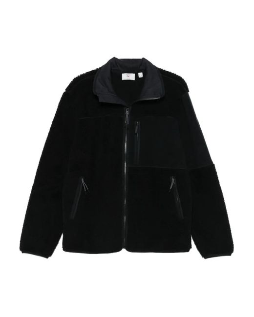 Rossignol Black Alltrack Sherpa Panelled Jacket for men
