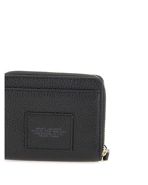 Marc Jacobs Black Zip-Around Wallet