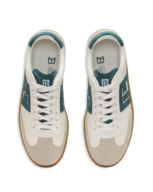 Sneakers Swan di Balmain in Blue da Uomo