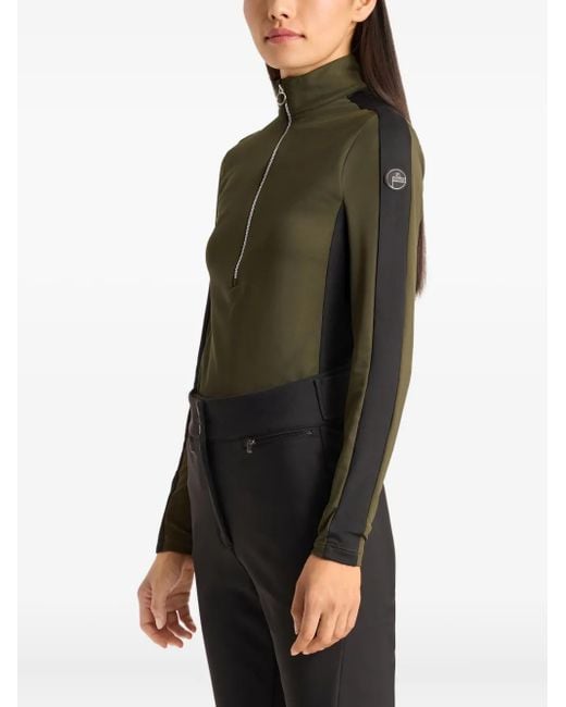 Top Da Sci Con Logo di Fusalp in Green
