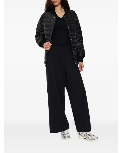 Moose Knuckles Black Transit Quilted Button-Fastening Jacket