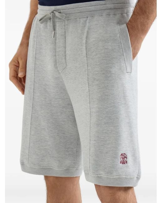Brunello Cucinelli メンズ グレー ショートパンツ 【公式通販】