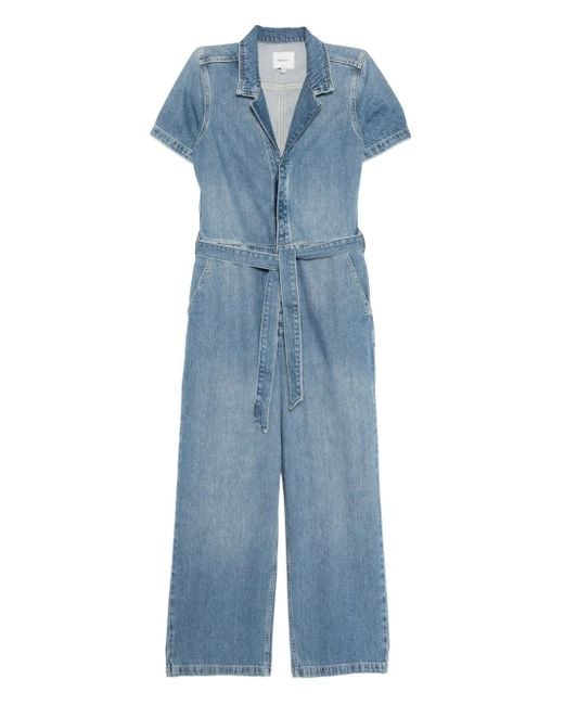 Reformation Blue Graham Denim Jumpsuit