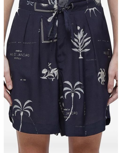 Osklen 1989 Shorts in het Blue