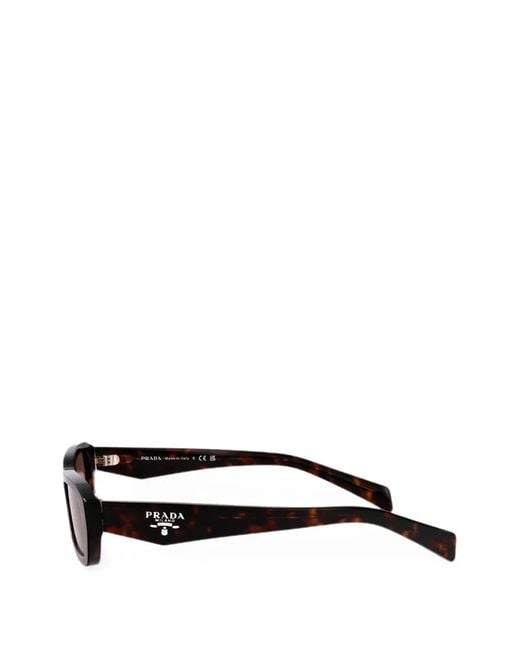 Prada Eckige Sonnenbrille in Pink für Herren