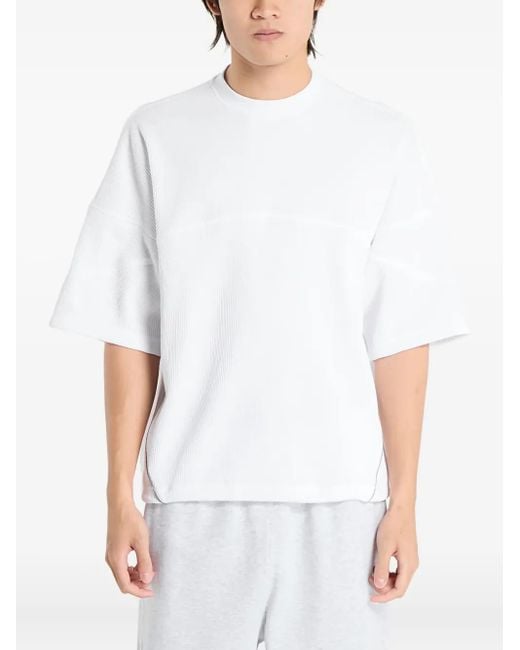 Adidas White X Og La La Cienega Ss Sports T-Shirt for men
