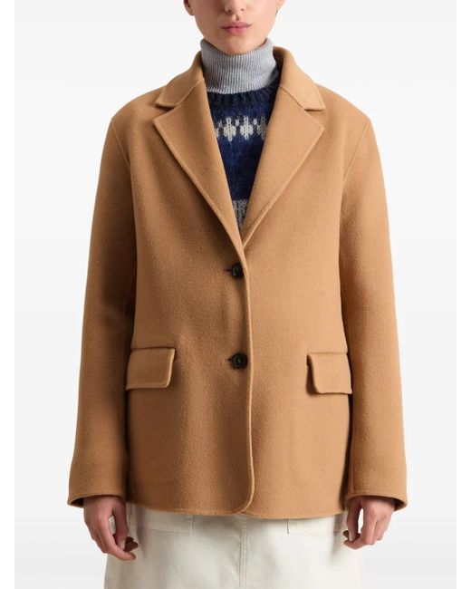 Woolrich Natural Virgin Wool Blazer