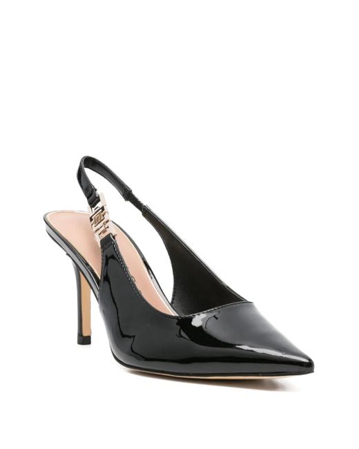 Guess Black 90Mm Slingback Pointed-Toe Pumps