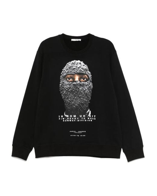 Ih Nom Uh Nit Black Mask Sweatshirt for men