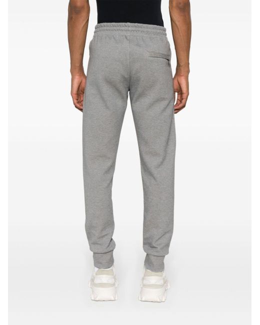 Pantaloni sportivi con ricamo di Dolce & Gabbana in Gray da Uomo