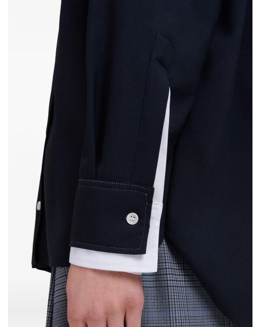 Giacca-Camicia di Marni in Blue