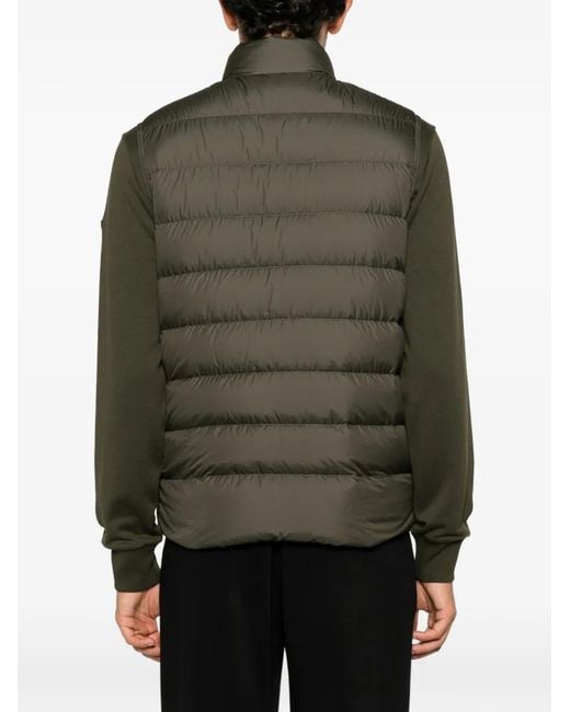Moncler Brown Treompan Padded Gilet for men