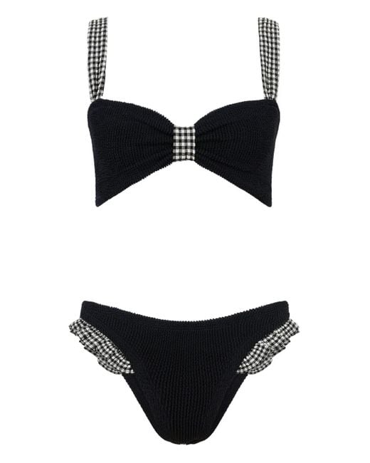 Hunza G Black Loretta Bikini