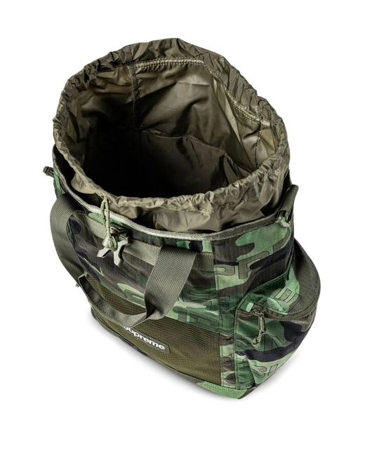Supreme Green Utility Zip Tote Bag
