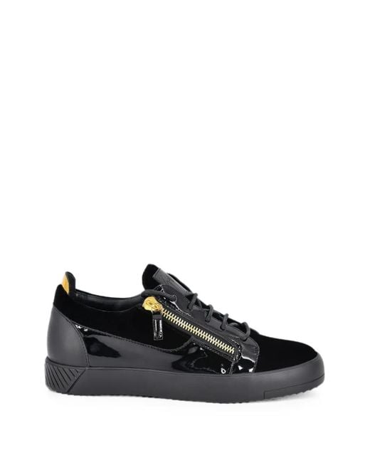 Giuseppe Zanotti Black Frankie Sneakers for men