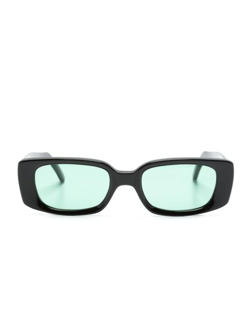 Our Legacy Green Samhain Rectangle-frame Sunglasses