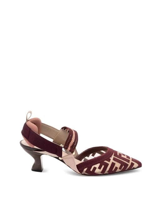 Fendi Pink Colibrì Pumps
