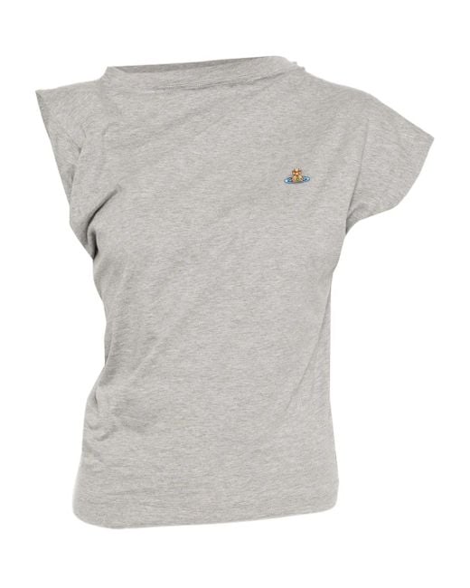 Vivienne Westwood ロゴ Tシャツ Gray