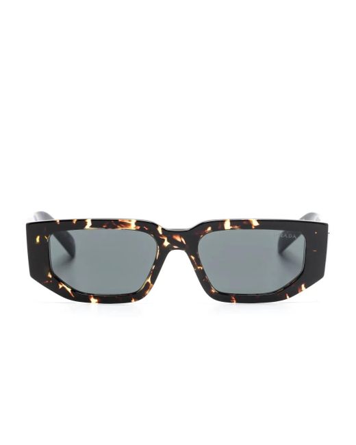 Prada ロゴ サングラス Gray