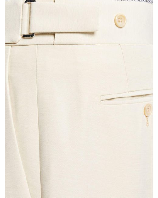 Tom Ford Klassische Straight-Leg-Hose in White für Herren