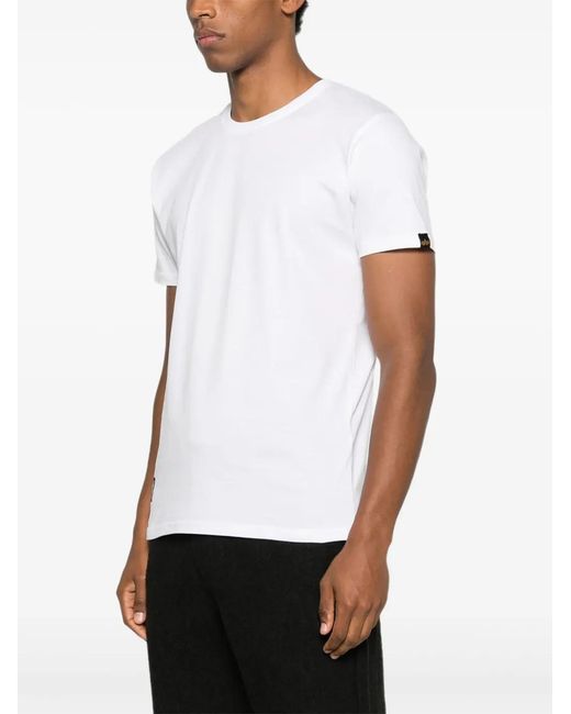 Alpha Industries White Camo Label T-Shirt for men