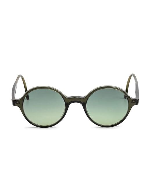 Moscot Green Scooch Sunglasses