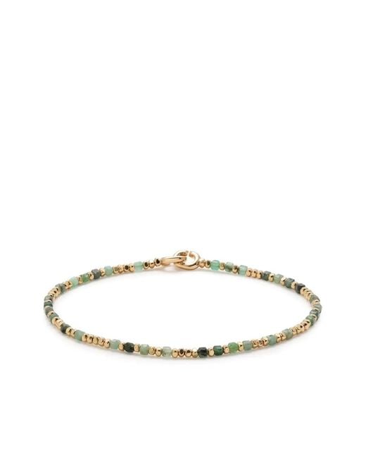 MAOR White 18Kt Percep Emerald Bracelet