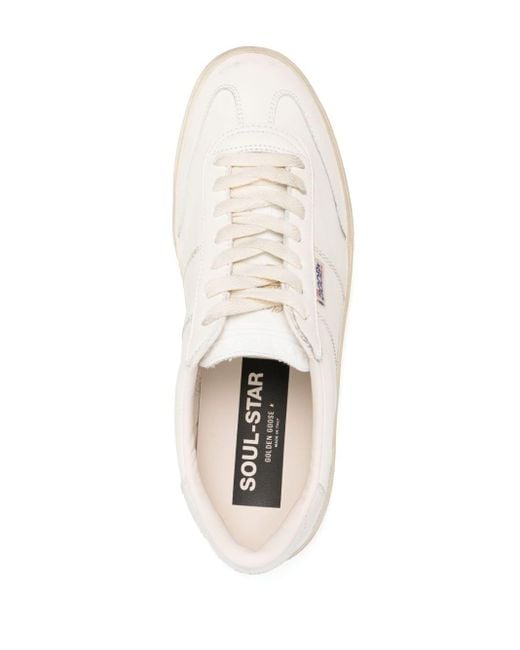 Sneakers soul star di Golden Goose Deluxe Brand in White da Uomo