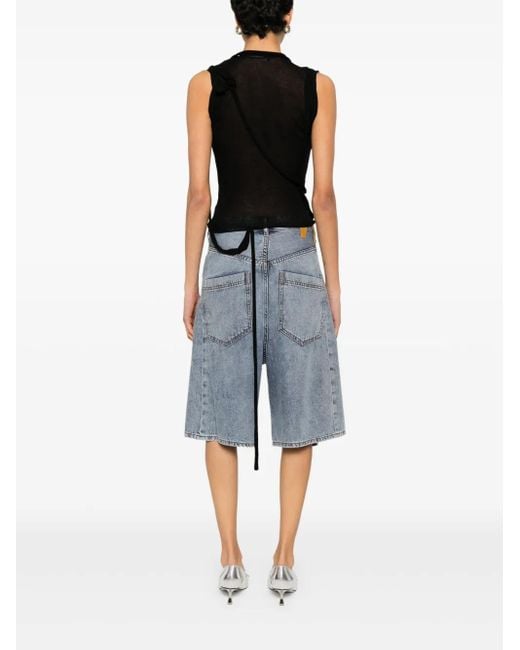 OTTOLINGER Black Deconstructed Top