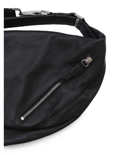 Lemaire Black Mini Quiver Clip Bag