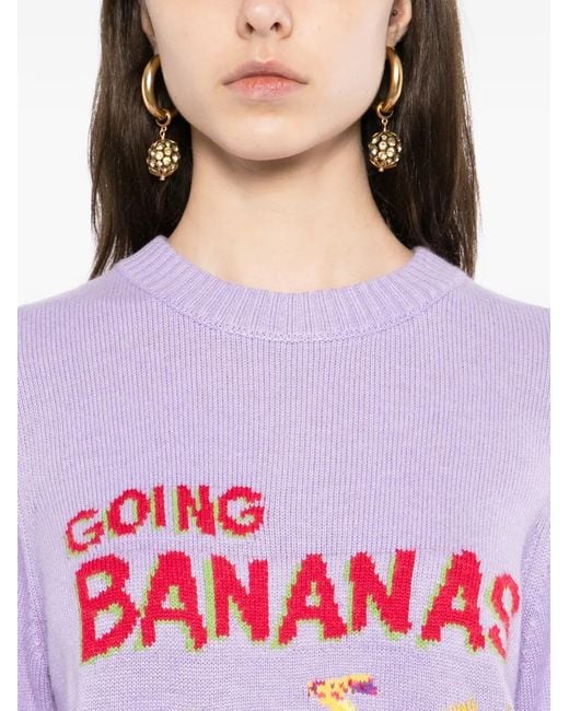 Farm Rio White Going Bananas Sweater