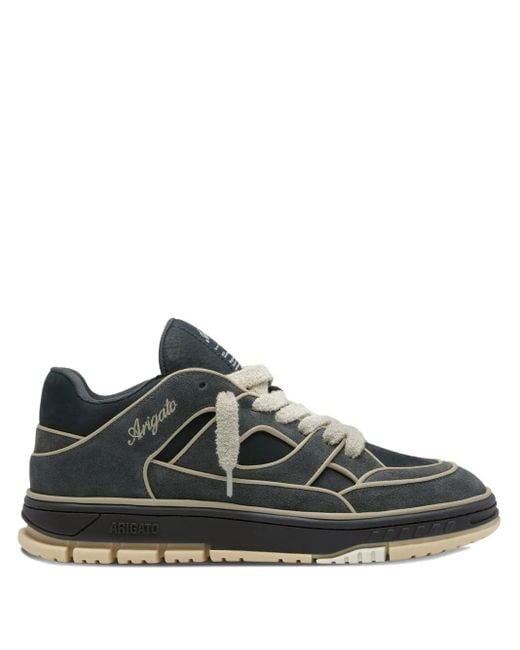 Axel Arigato Black Leather Suede Sneakers