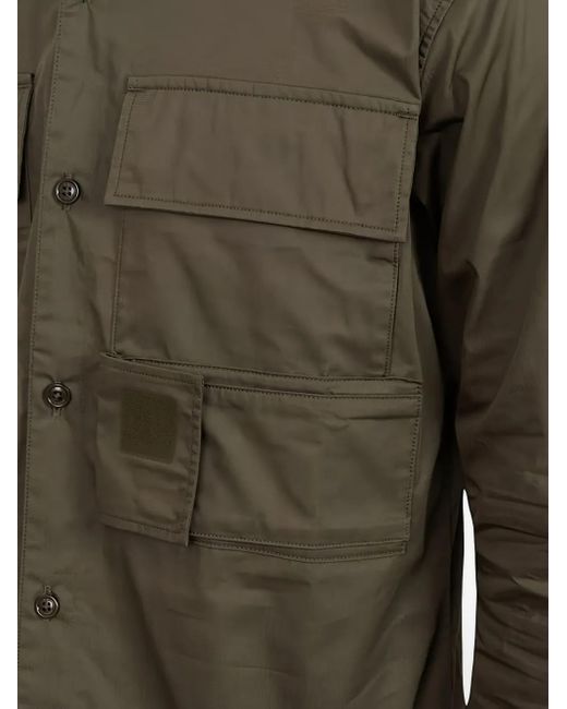 C P Company Hemd mit Brusttaschen in Green für Herren