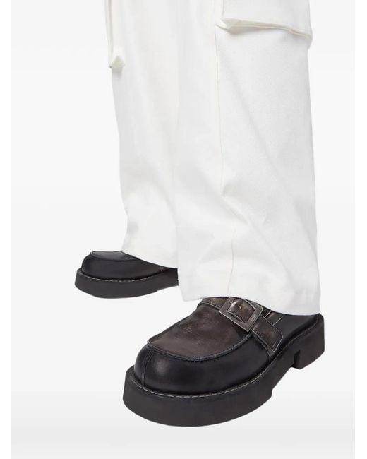 Gcds Black Clarks Buckle-Fastening Loafers for men