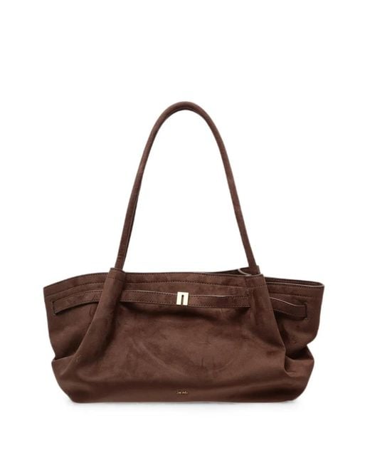 JW PEI Brown Hana Wide Shoulderbag