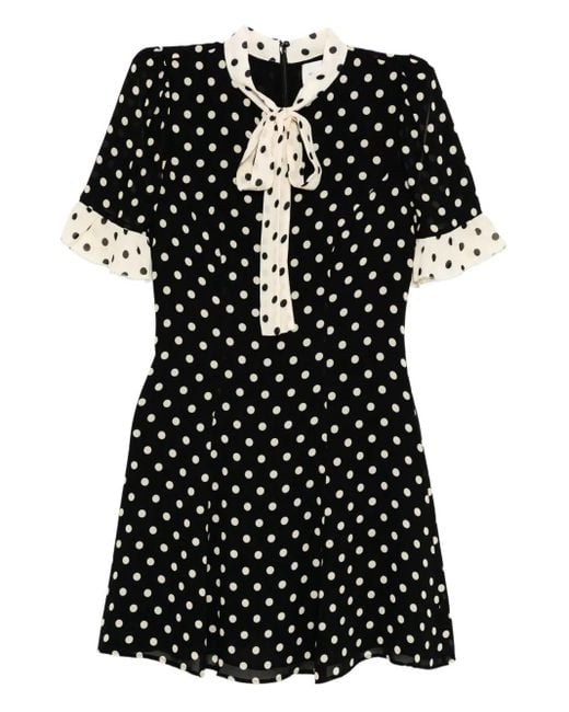 Reformation Black Whimsical Dress