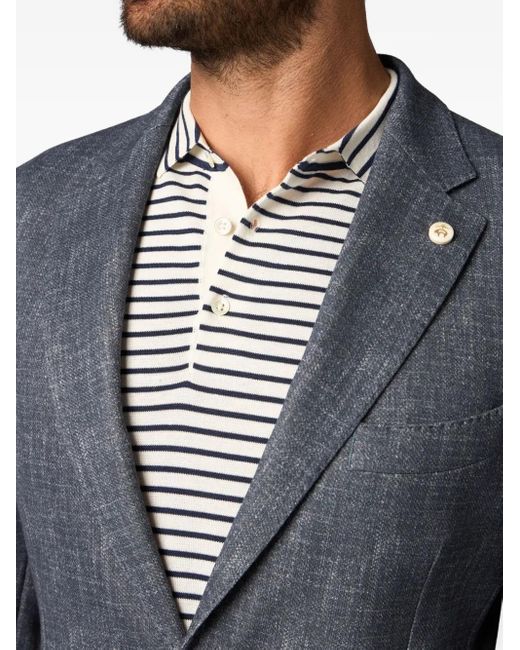 Brooks Brothers Blue Single-Breasted Blazer for men